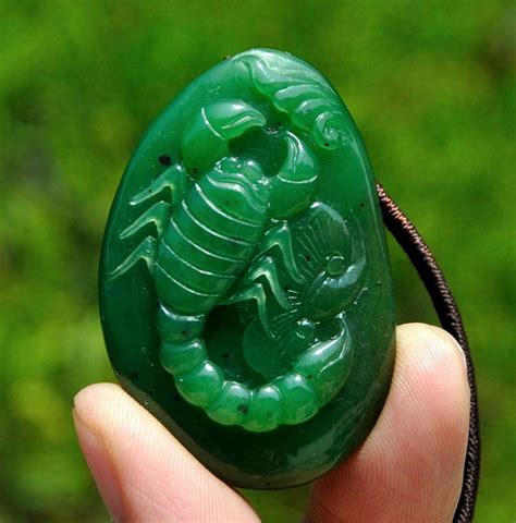 The metaphysical properties of Cu4se jade scorpion